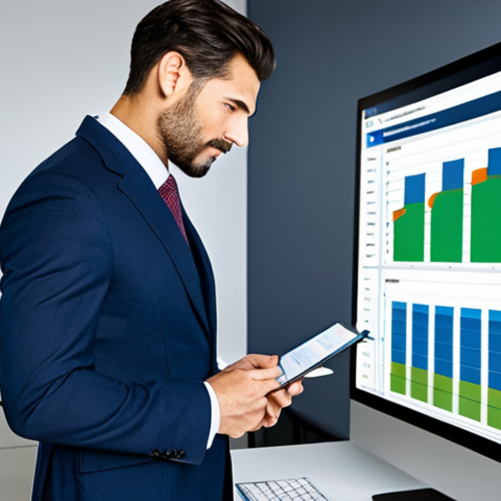 고객 피드백 시스템의 유연성 강화 방법 - **Prompt:** A data analyst in a modern office, reviewing customer feedback dashboards, wearing a pro...