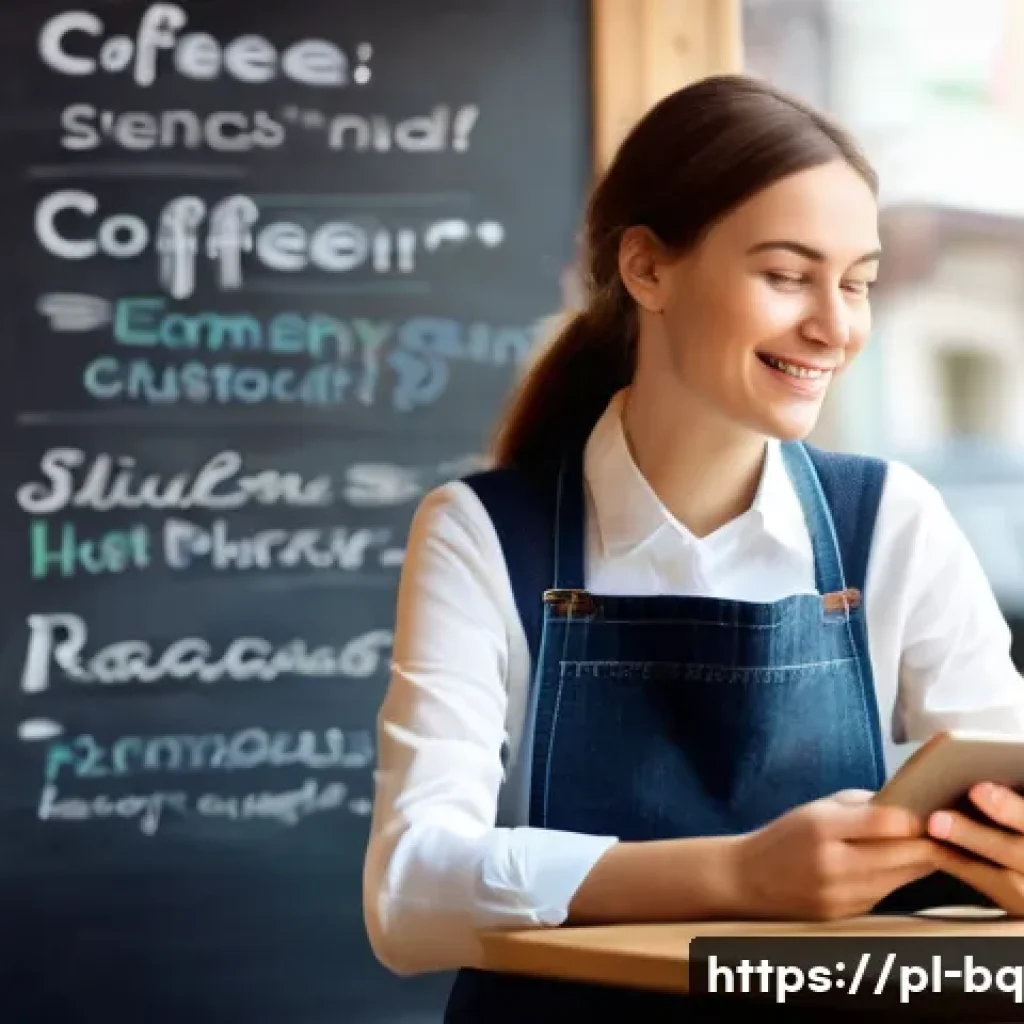 고객 피드백을 통한 서비스 품질 향상 과정 - **Image Prompt: The Empowered Cafe Customer**
A vibrant and cozy Polish cafe, bustling with acti...