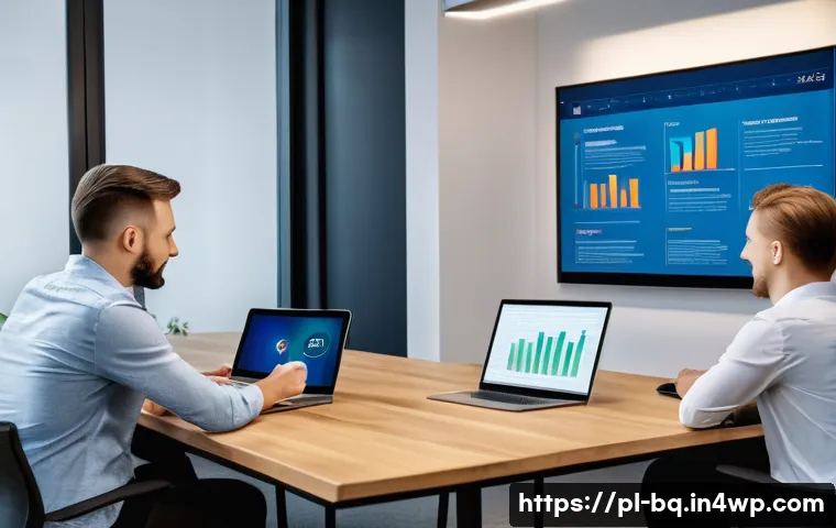 고객 피드백 시스템 구축의 변화 관리 - A modern office meeting scene in Warsaw, Poland, showing a diverse team of professionals gathered ar...